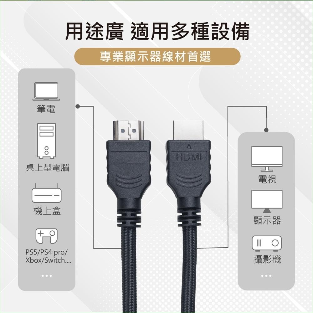 E-books XA37 HDMI 公對公影音傳輸線 1.5M-細節圖5
