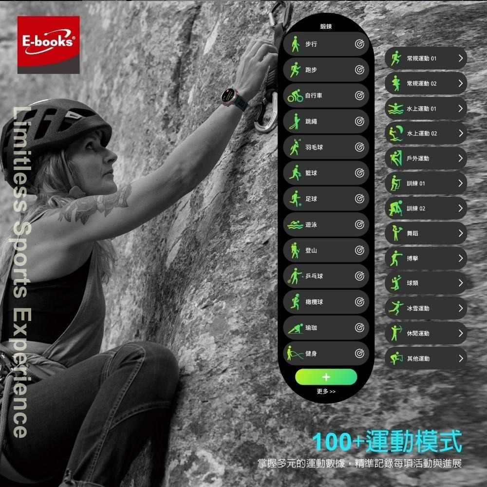 E-books V22 鋅合金Amoled高清全觸控多功能智慧手錶 父親節好禮 禮物推薦 質感好禮-細節圖9