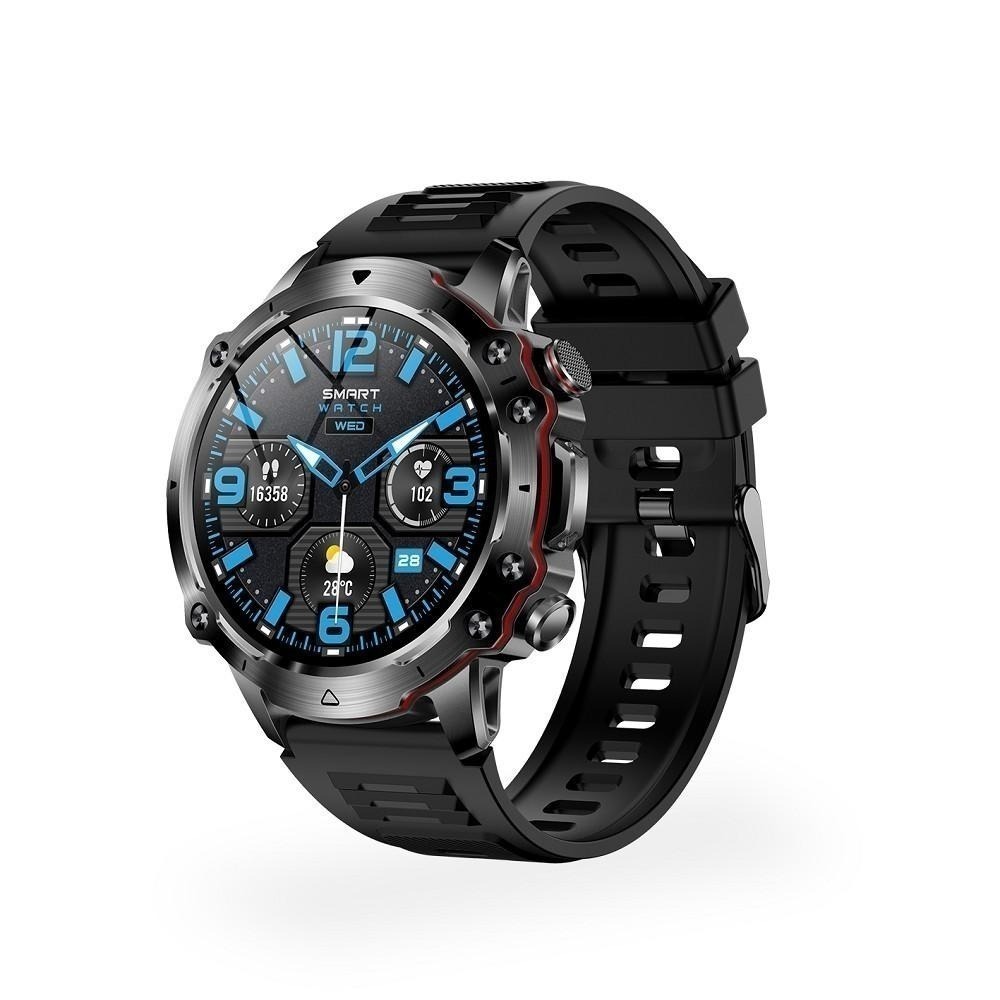 【7-ELEVEN 門市團購】E-books鋅合金Amoled高清全觸控多功能智慧手錶 父親節好禮 禮物推薦(V.22)-細節圖2