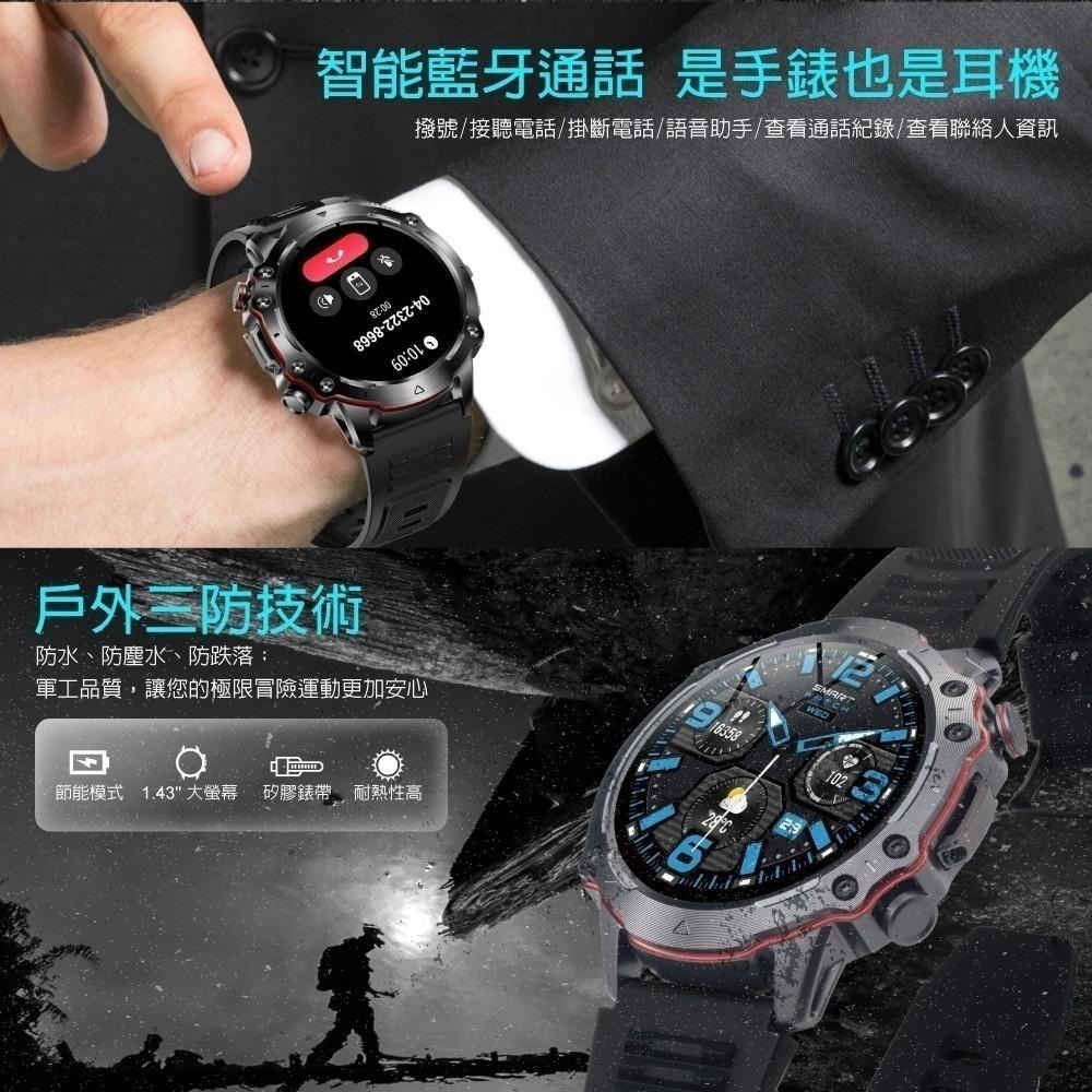 【7-ELEVEN 門市團購】E-books鋅合金Amoled高清全觸控多功能智慧手錶 父親節好禮 禮物推薦(V.22)-細節圖9