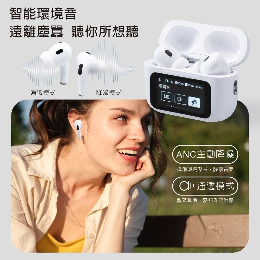 RASTO RS70 AI智能全觸控螢幕ANC+ENC主動降噪藍牙5.4耳機-細節圖6