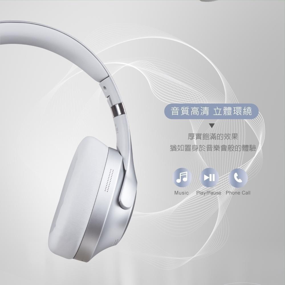 E-books SS64 AI主動降噪技術ANC+ENC藍牙5.3耳罩耳機-細節圖8