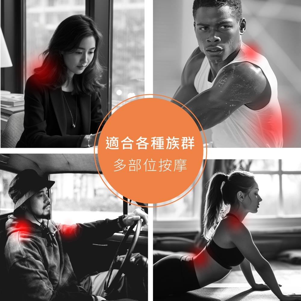 RASTO AM7 不求人加長桿六段式 肌肉舒緩雙頭筋膜槍 母親節 父親節 聖誕節 贈禮首選-細節圖7