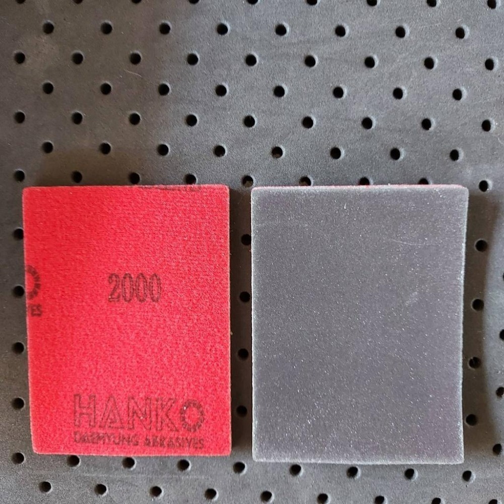 HANKO背植絨海棉砂（圓型，方型）韓國製-細節圖2