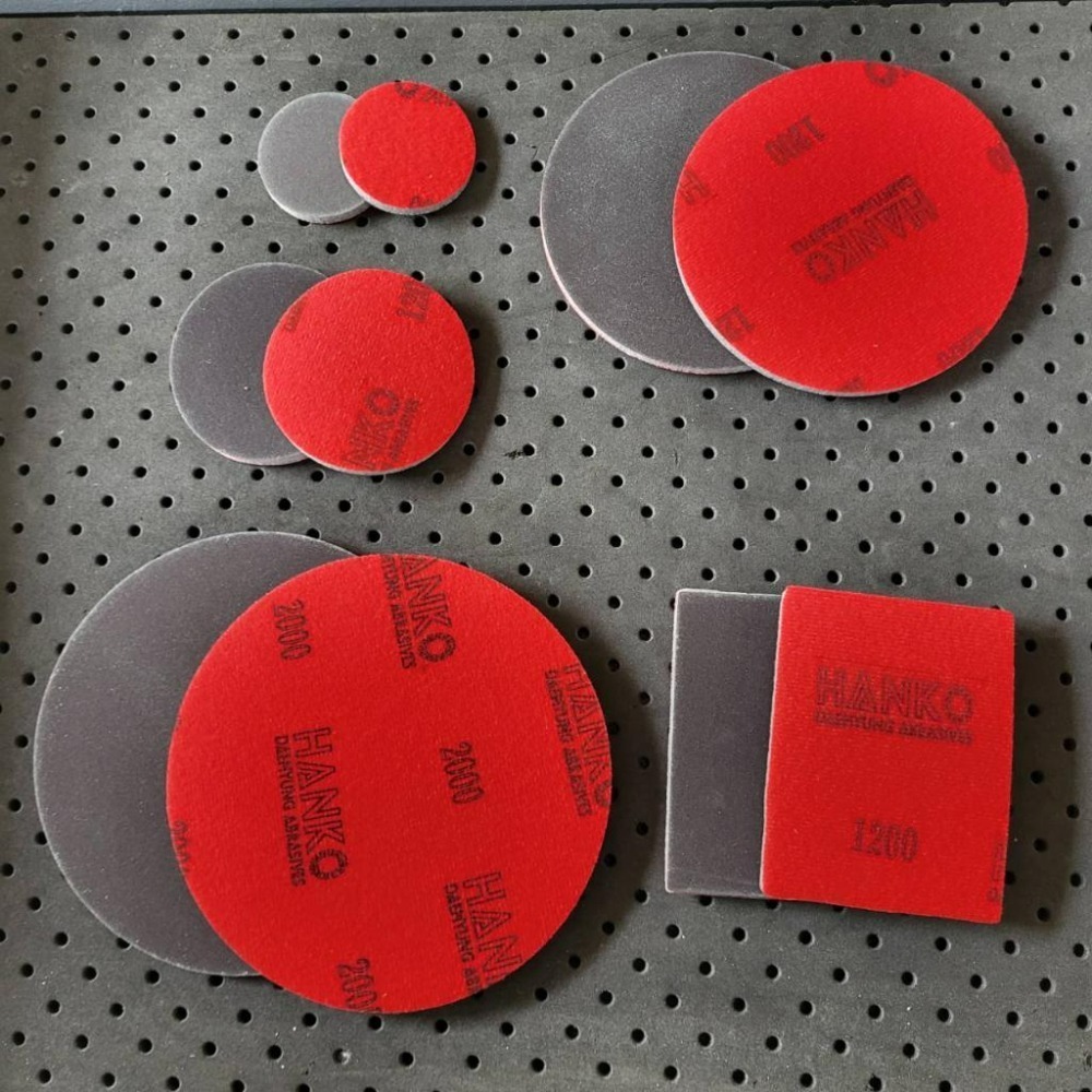 HANKO背植絨海棉砂（圓型，方型）韓國製-細節圖3