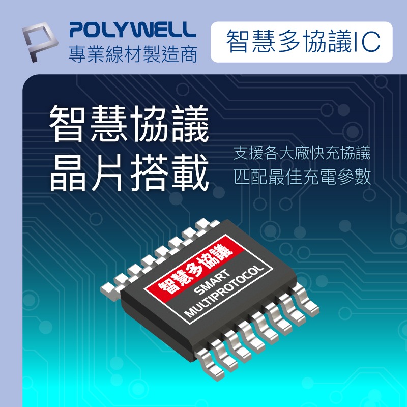 POLYWELL USB快充電源壁插 1轉3插座 20W快充 台灣製造MIT 過載保護 自動斷電 寶利威爾-細節圖10