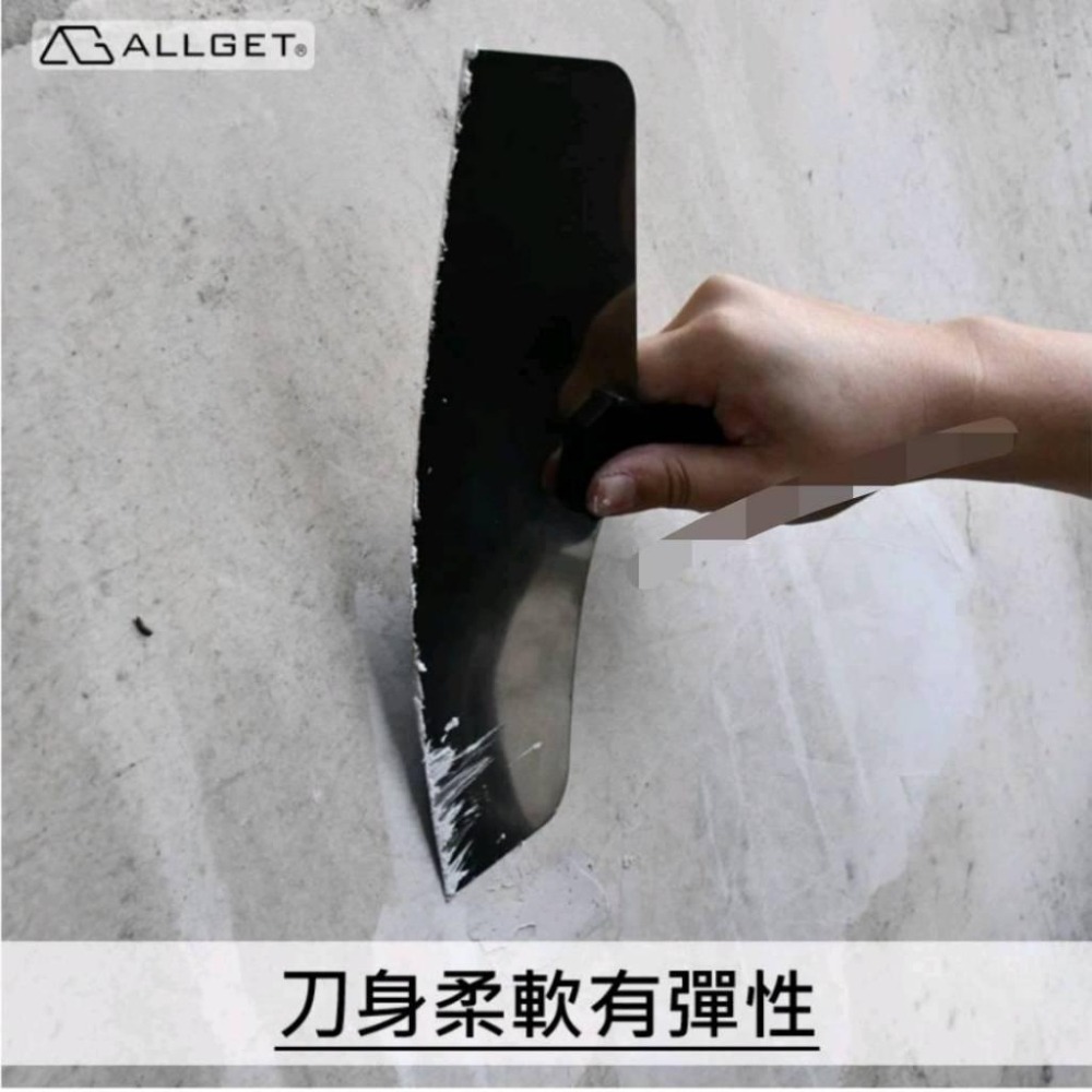 【ALLGET】不鏽鋼刮刀 油漆刮刀 漆刀 批土刀 刮刀 油灰刀 大刮刀 抹刀 白鐵漆刀 油漆刮刀-細節圖7
