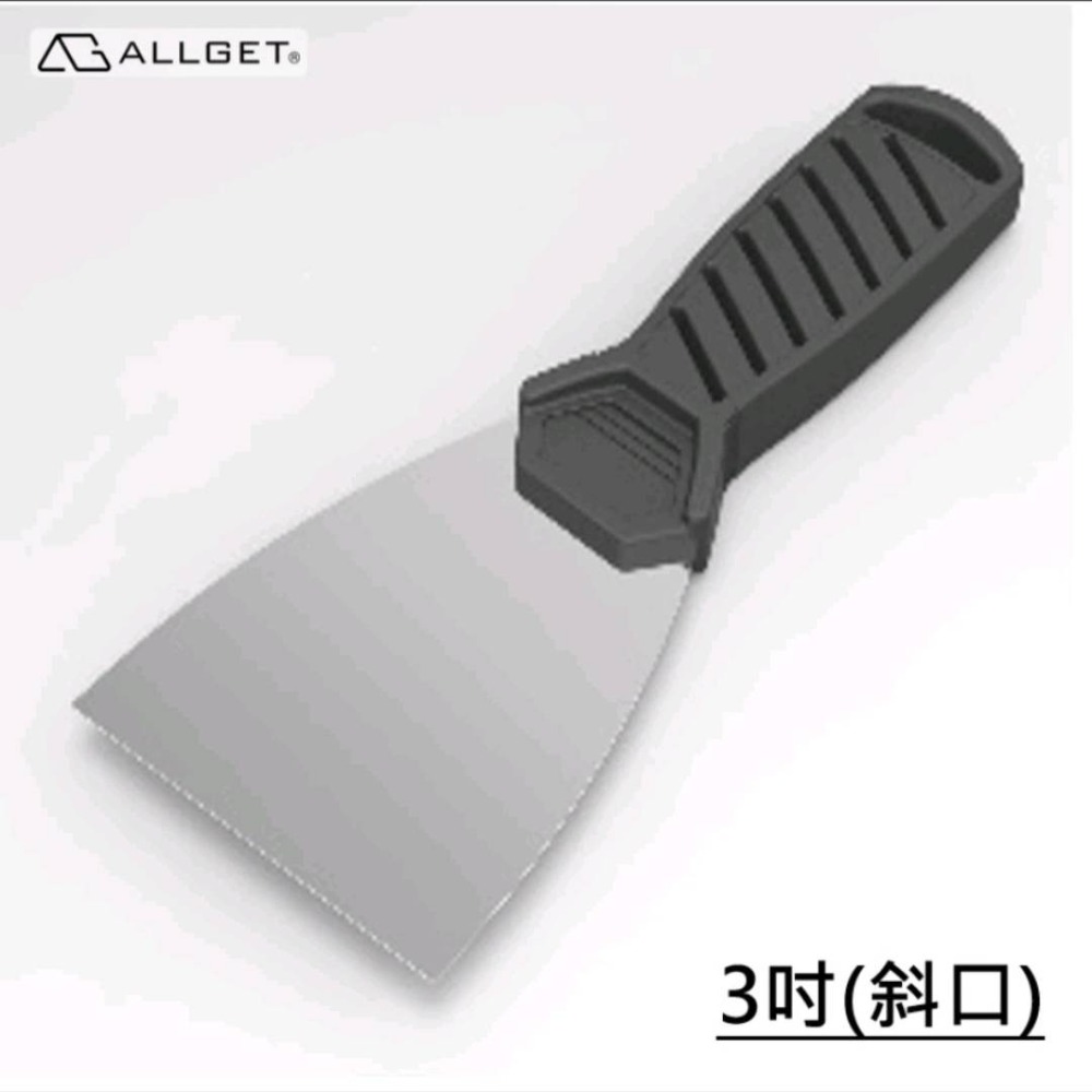 【ALLGET】不鏽鋼刮刀 油漆刮刀 漆刀 批土刀 刮刀 油灰刀 大刮刀 抹刀 白鐵漆刀 油漆刮刀-規格圖9
