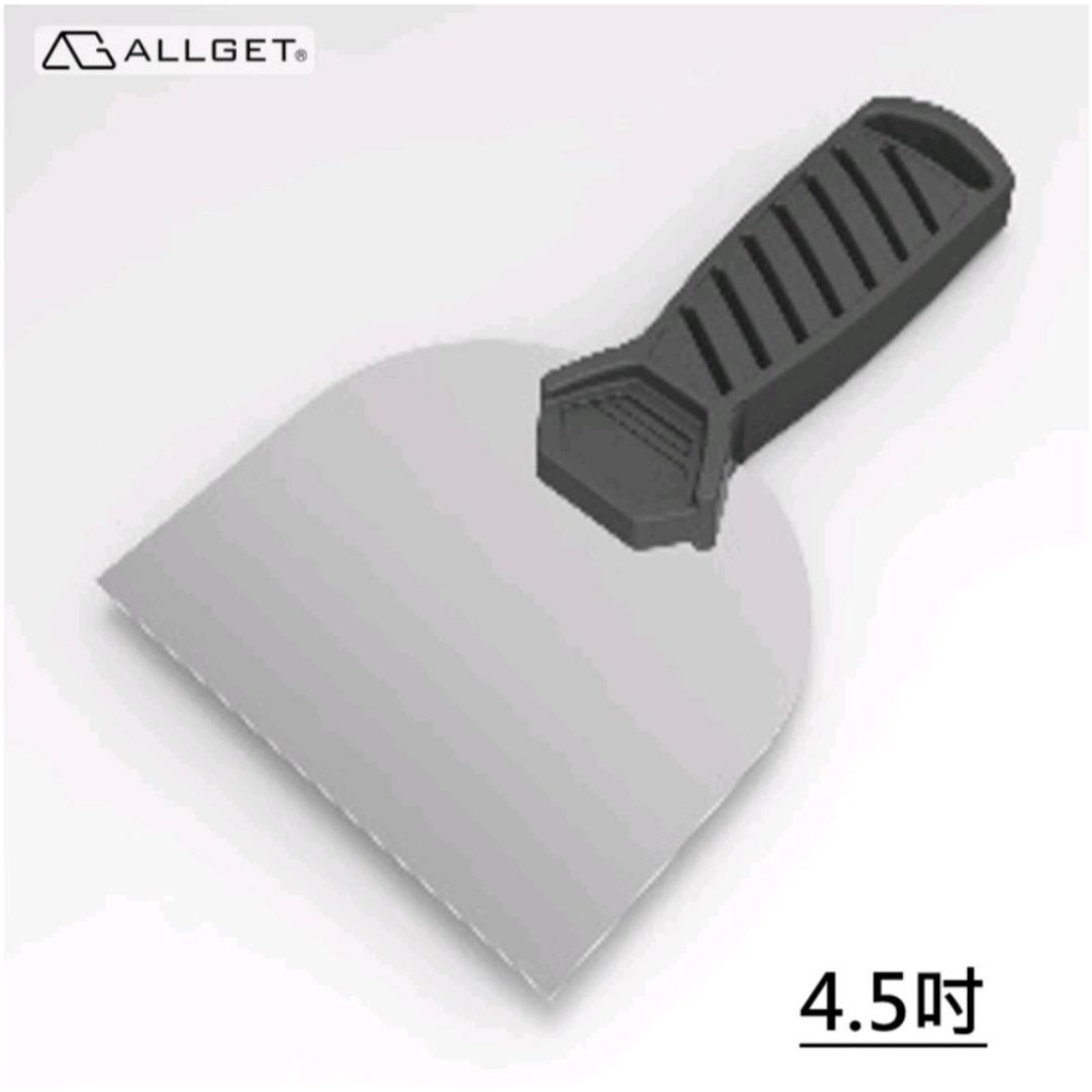 【ALLGET】不鏽鋼刮刀 油漆刮刀 漆刀 批土刀 刮刀 油灰刀 大刮刀 抹刀 白鐵漆刀 油漆刮刀-規格圖9