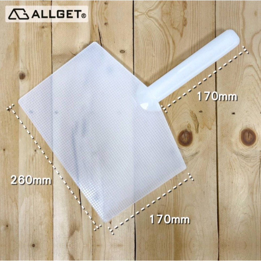 【ALLGET】塑膠批土盤 土棒 土帆 批土盤 補土板 泥作板 土水工具 補土盤 活動土板 固定土板 油漆用士帆 可調整-規格圖6