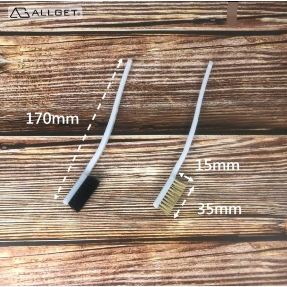 【ALLGET】塑柄糨糊刷 膠水刷 清潔刷 萬用刷 糊刷 水膠刷 白膠刷 豬毛刷 輪框刷 車胎刷-細節圖2