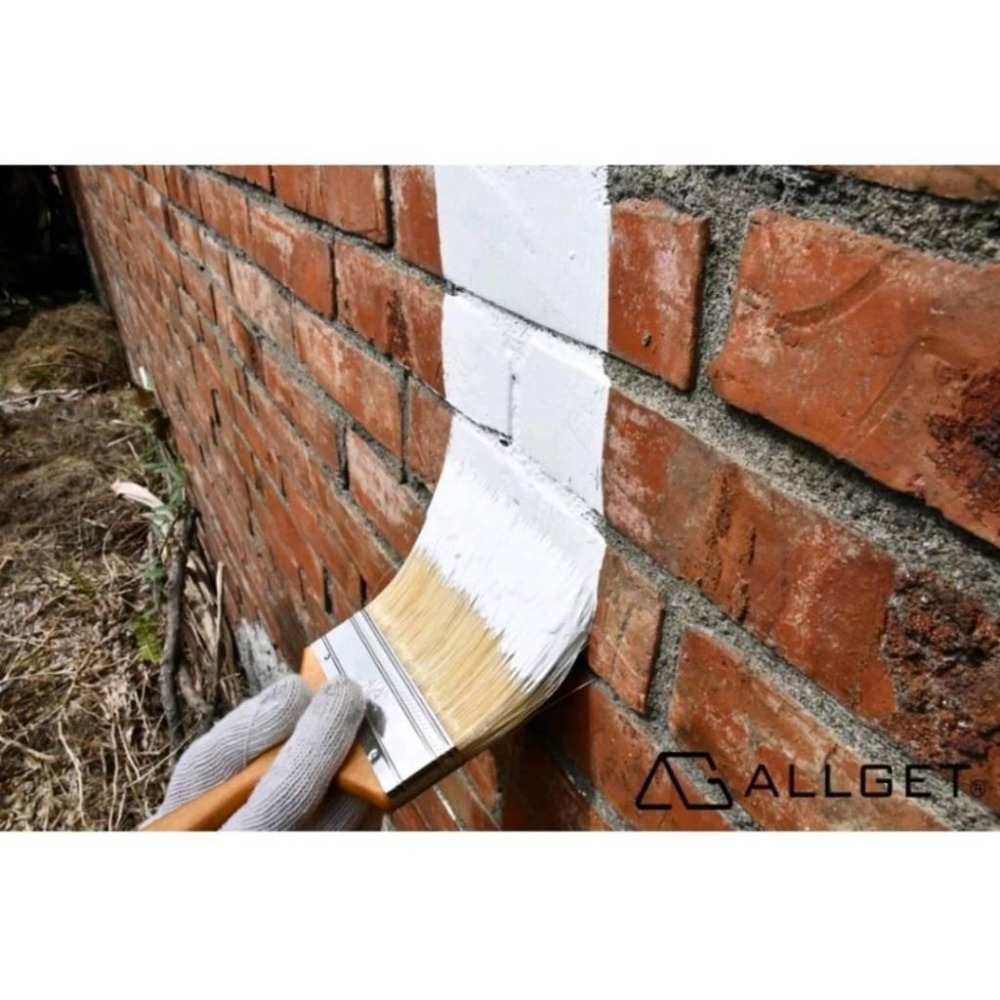 【ALLGET】900特級勁效纖鬃刷 專業師傅用刷 高效率 長毛油漆刷 粉刷 底漆 室外牆面 裝潢 油漆刷-細節圖2