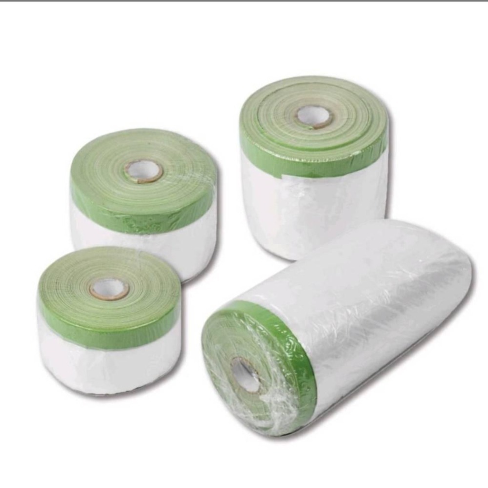 【ALLGET】養生膠帶 YNP紙養生膠帶 多種規格 遮蔽膜 地面防護 油漆/噴漆 家具防護-細節圖2