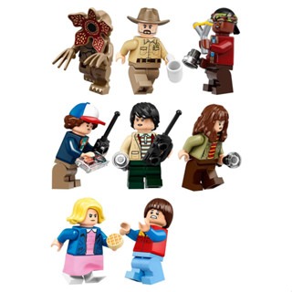 LEGO 樂高 怪奇物語 人偶 一套八隻包含所有配件 小伊 麥可 十一 威爾 達斯汀 盧卡斯 警長 大魔神 75810