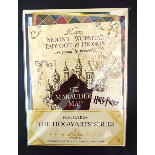 Harry potter 東京哈利波特影城 明信片組 The Hogwarts Series Postcards