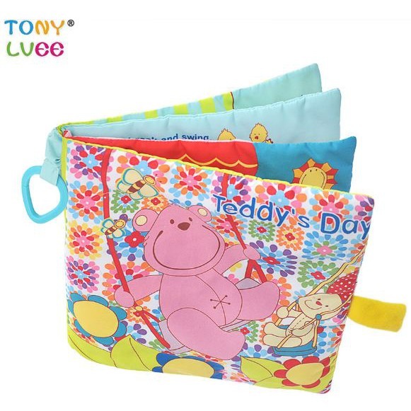 TONY LVEE♥ 可愛玩偶熊 嬰兒大布書-細節圖6