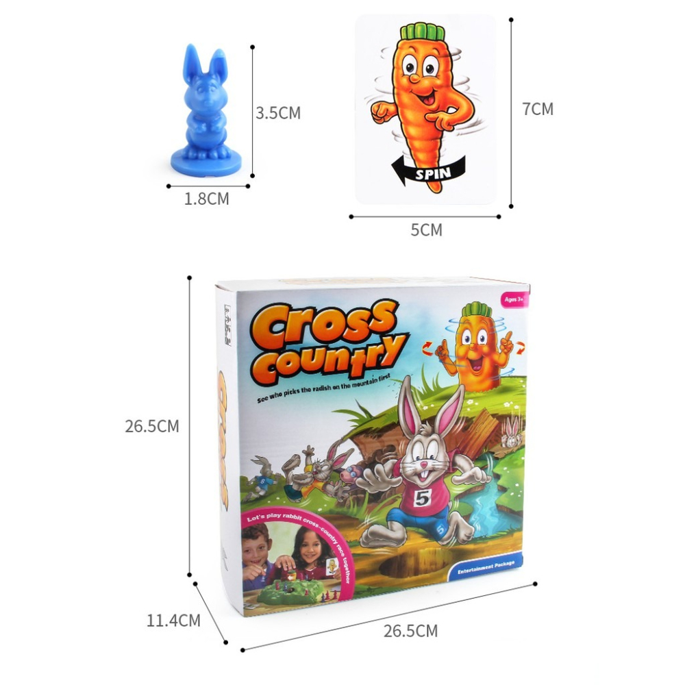 現貨《兒童桌遊】龜兔陷阱挑戰賽  兔子陷阱越野賽 ♥ 第二代及第三代升級版 ♥ 兔子棋 越野兔子棋 玩具 桌遊-細節圖4