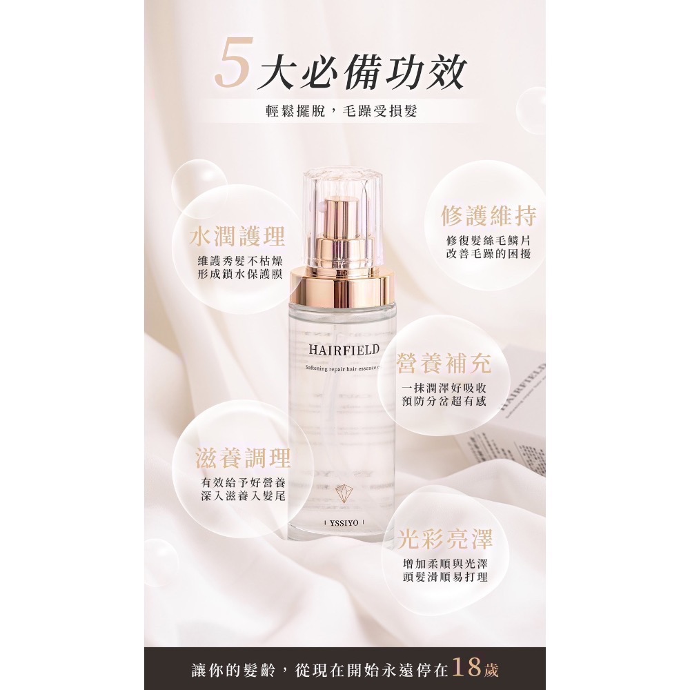 YSSIYO 可可機能飽足飲/葉黃素/兒童葉黃素/膠原/養髮液/髮油/順髮噴霧-細節圖11