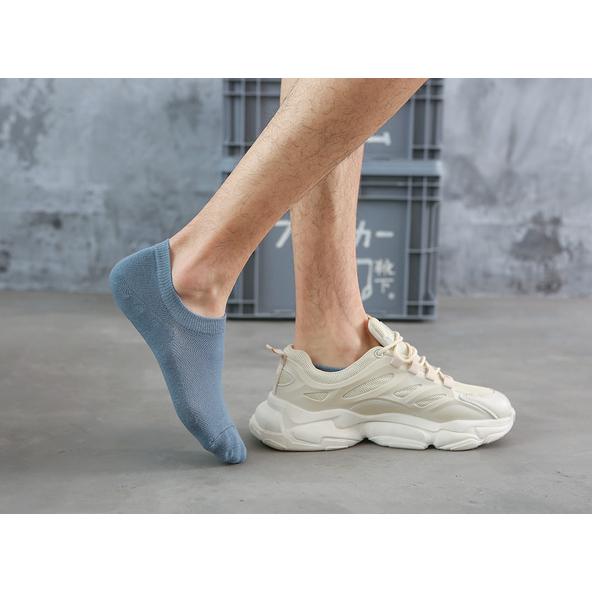 【台灣現貨】↗免運↙ 韓系網眼透氣短襪 男款 純色短襪 襪子 隱形襪 男襪 船型襪 低筒襪 男士短襪 短筒襪 襪子男-細節圖3