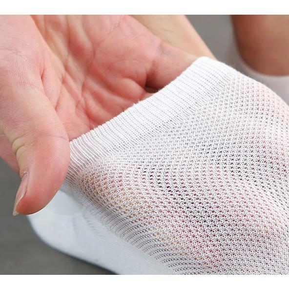 【台灣現貨】↗免運↙ 韓系網眼透氣短襪 男款 純色短襪 襪子 隱形襪 男襪 船型襪 低筒襪 男士短襪 短筒襪 襪子男-細節圖5