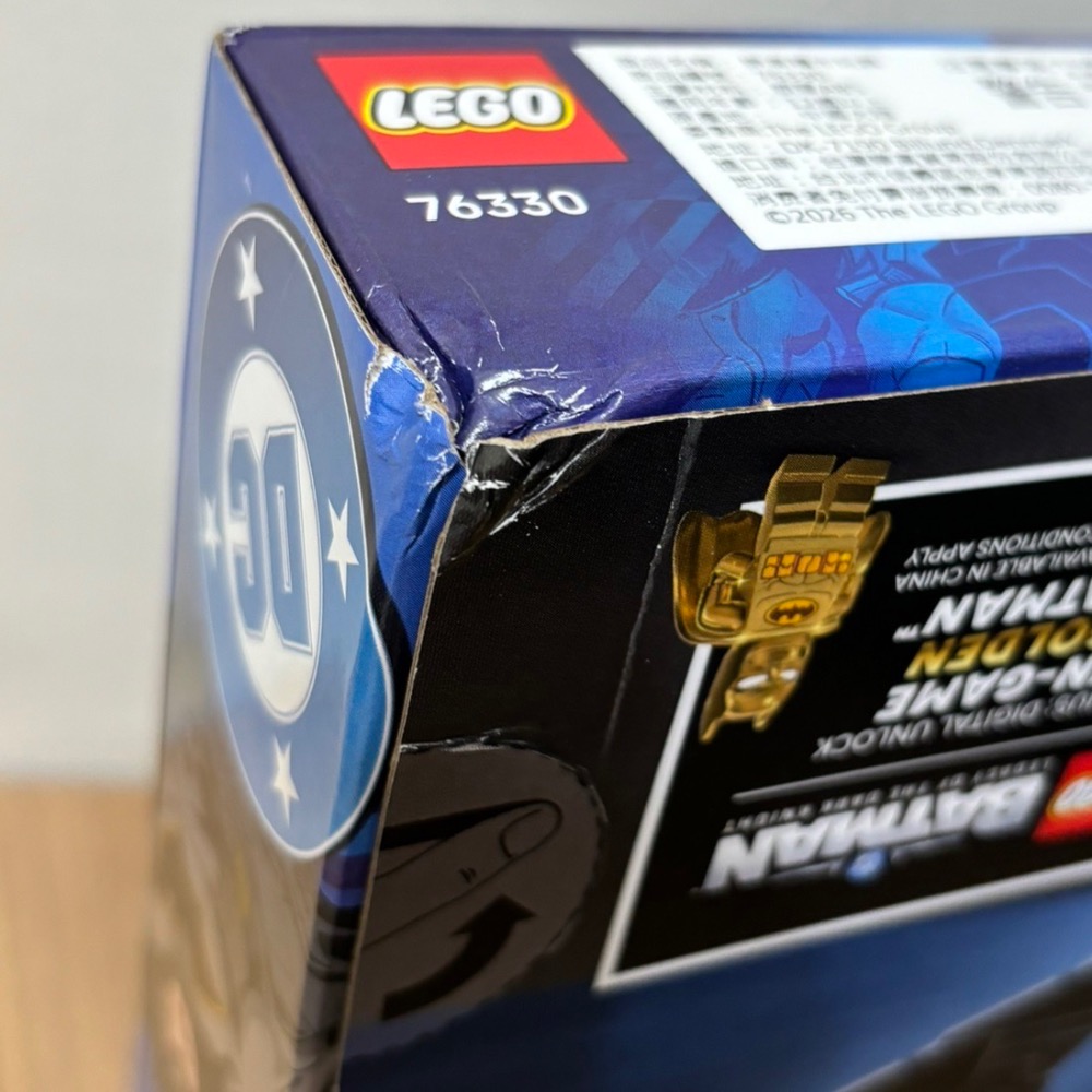 ‼️郭郭‼️ 💫盒損出清💫LEGO 76330 蝙蝠標誌 樂高 全新未拆封-細節圖3
