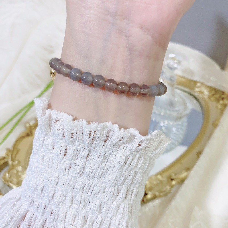 新品 灰瑪瑙、立體法式🎀蝴蝶結、沙金消光工藝、蓮花、霧灰色、灰瑪瑙-細節圖9