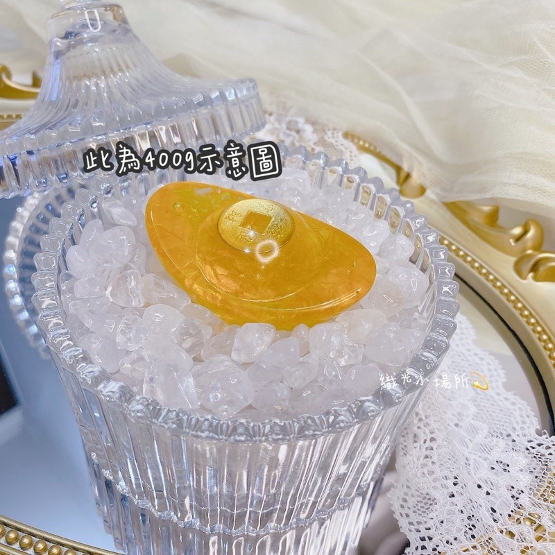 高品質🍀水晶碎石200g🍀頂級白水晶、消磁、大顆粒6-9mm、天然碎石-細節圖6