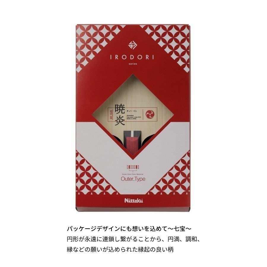 『簡單桌球』現貨 Nittaku GYO-EN 曉炎 日本內銷版-細節圖6