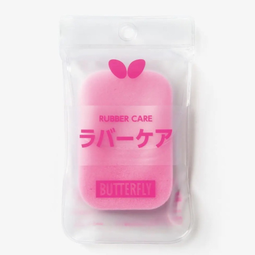 『簡單桌球』現貨 Butterfly 蝴蝶日本製膠皮清潔海綿