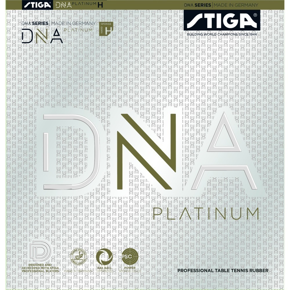 『簡單桌球』現貨 Stiga DNA Platinum H, M 白金DNA 德國製膠皮-細節圖2