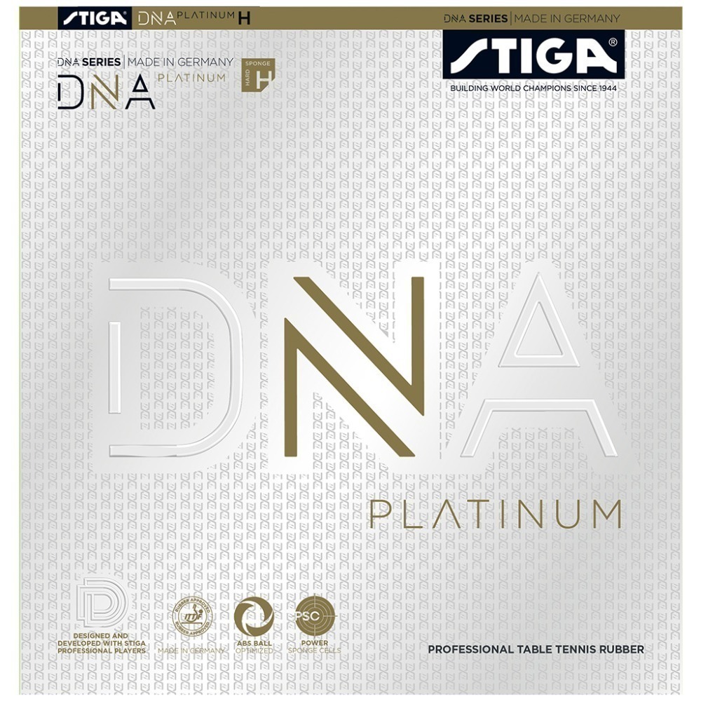 『簡單桌球』現貨 Stiga DNA Platinum H, M 白金DNA 德國製膠皮-規格圖3