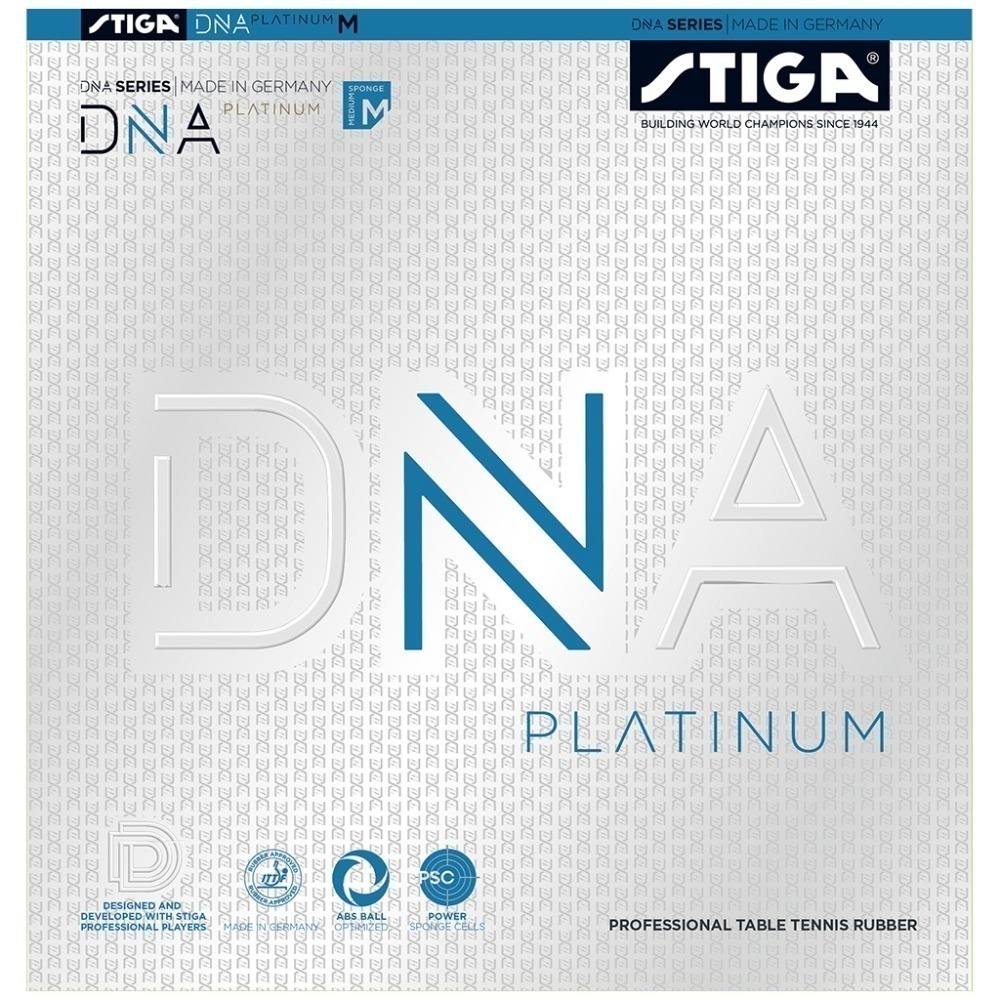 『簡單桌球』現貨 Stiga DNA Platinum H, M 白金DNA 德國製膠皮-規格圖3