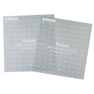 『簡單桌球』現貨 Nittaku Adhesive Rubber Protect 日本製膠皮保護貼（有黏性）