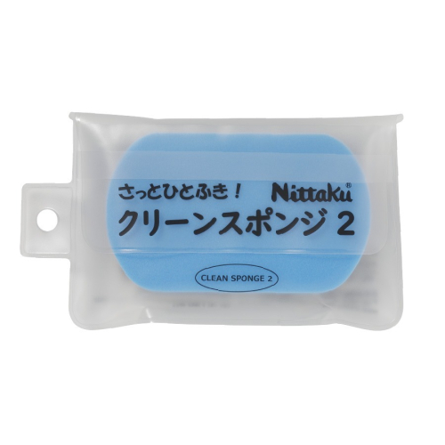 『簡單桌球』現貨 Nittaku 日本製膠皮清潔海綿2 新款