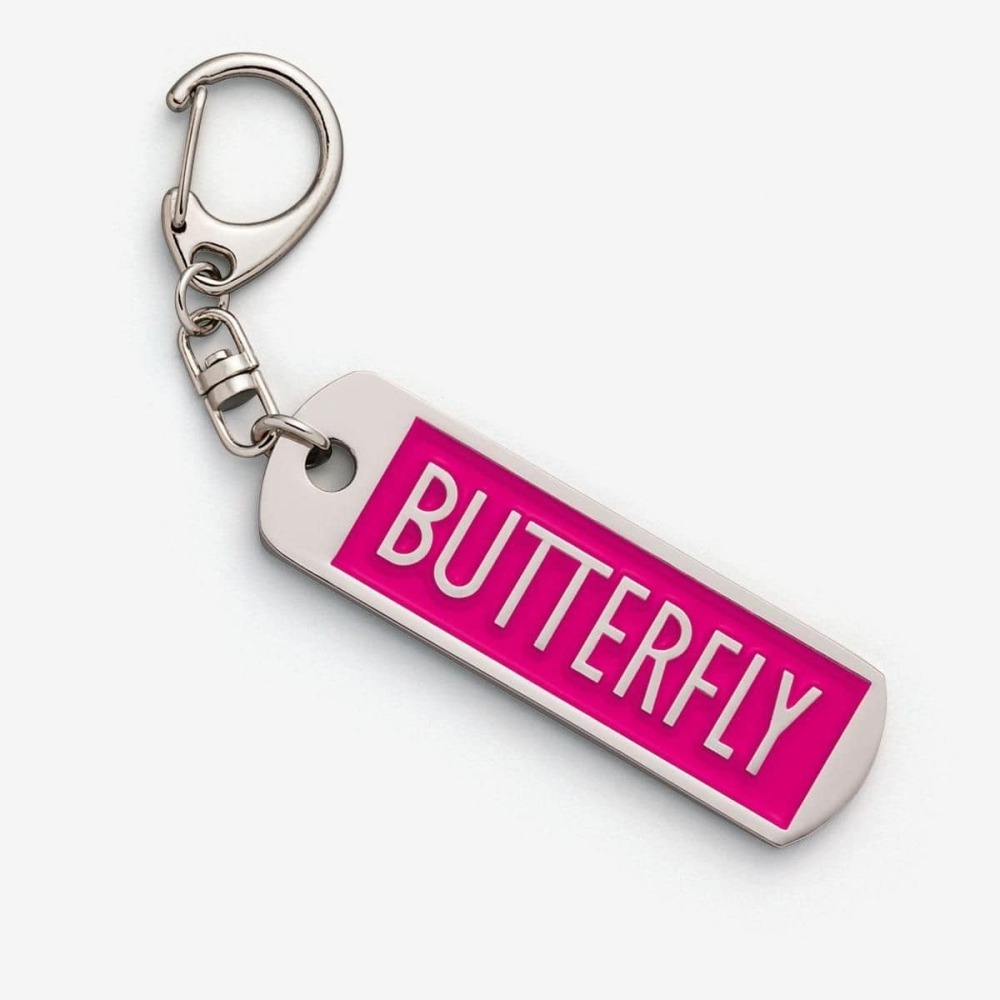 『簡單桌球』現貨 Butterfly  蝴蝶 標誌鑰匙圈-細節圖2