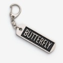 『簡單桌球』現貨 Butterfly  蝴蝶 標誌鑰匙圈-規格圖4