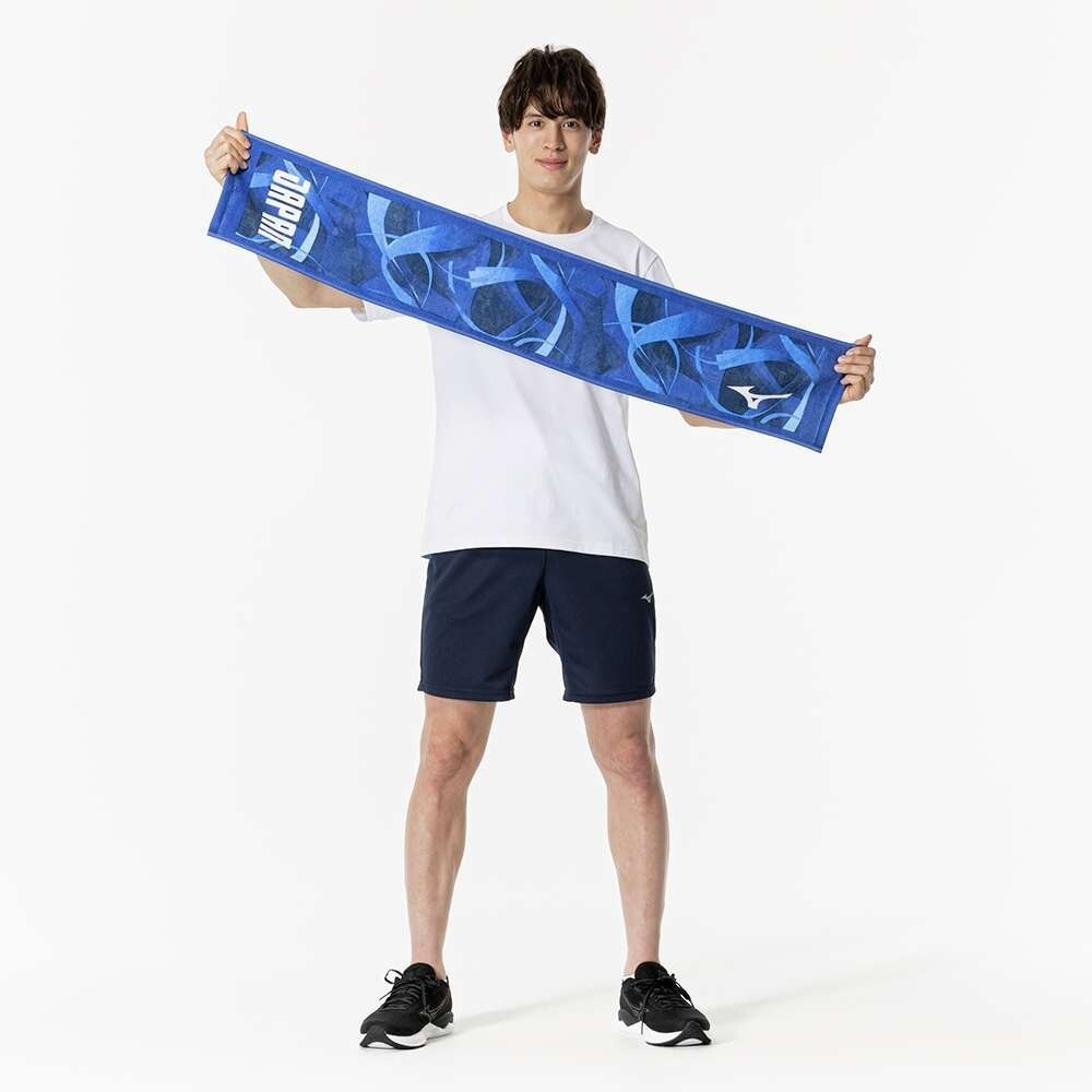 『簡單桌球』 現貨 MIZUNO美津濃  【限定品】日本製 【 盒裝】 毛巾-細節圖2