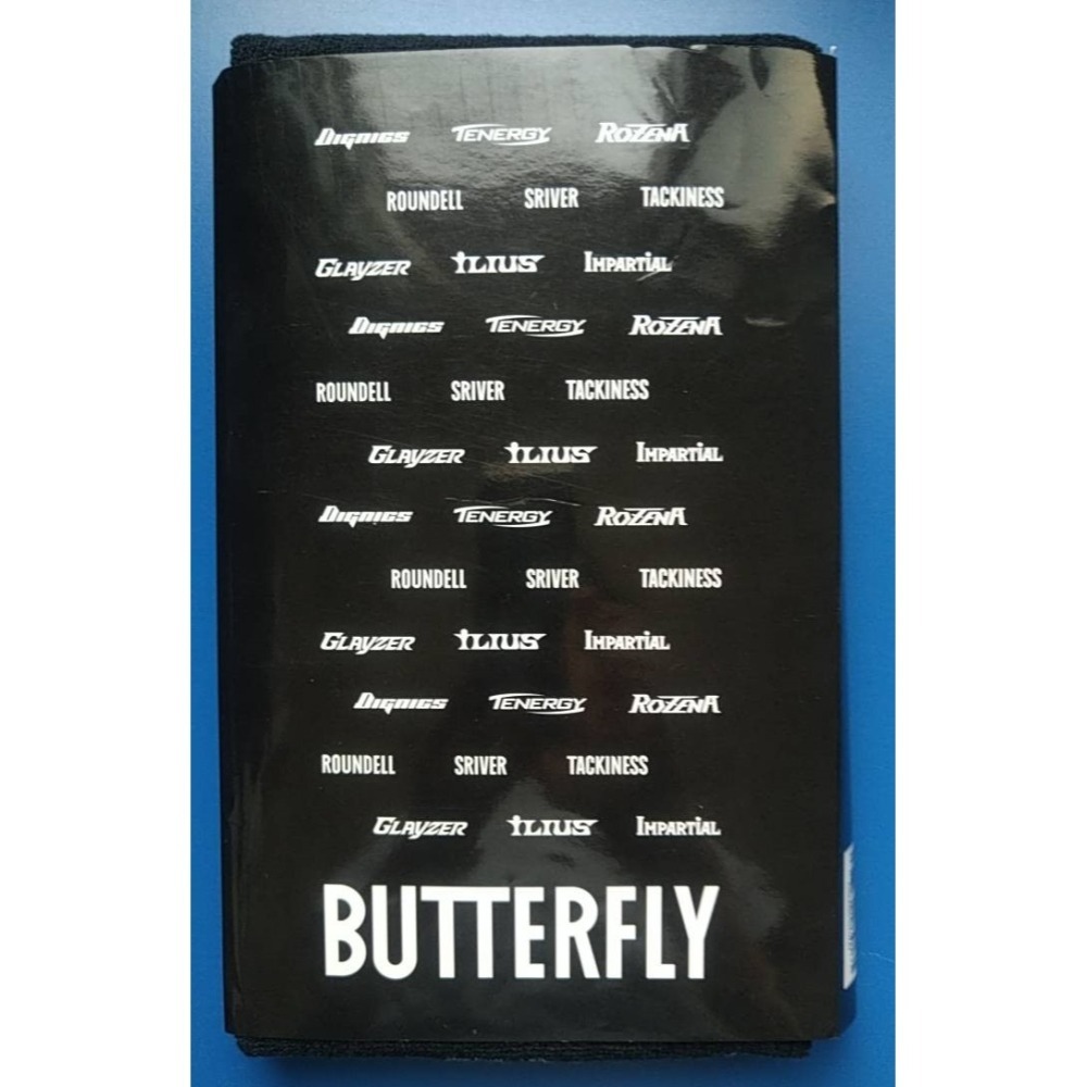 『簡單桌球』現貨 Butterfly 歐版毛巾 膠皮款-細節圖2