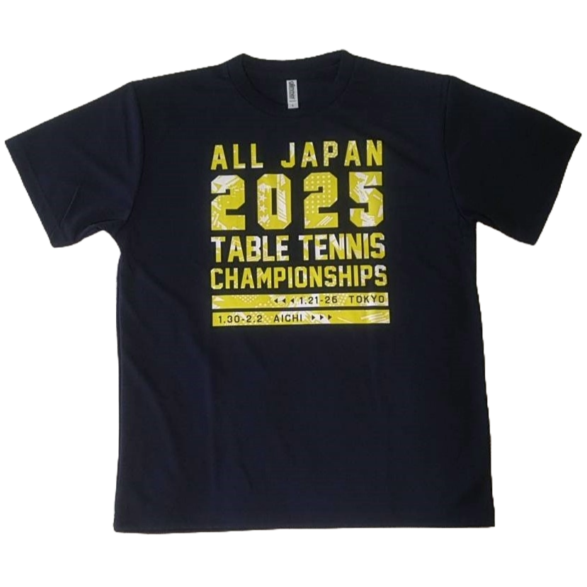『簡單桌球』現貨 2025 全日本桌球錦標賽紀念T恤(限量版)-規格圖5
