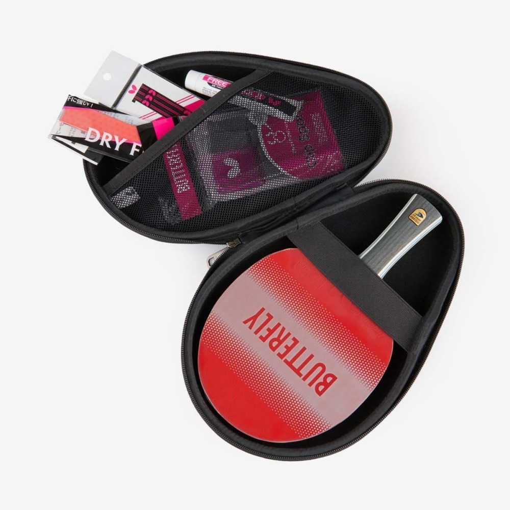 『簡單桌球』現貨 Butterfly 蝴蝶硬質Rossmore桌球拍套 2025春夏款-細節圖5