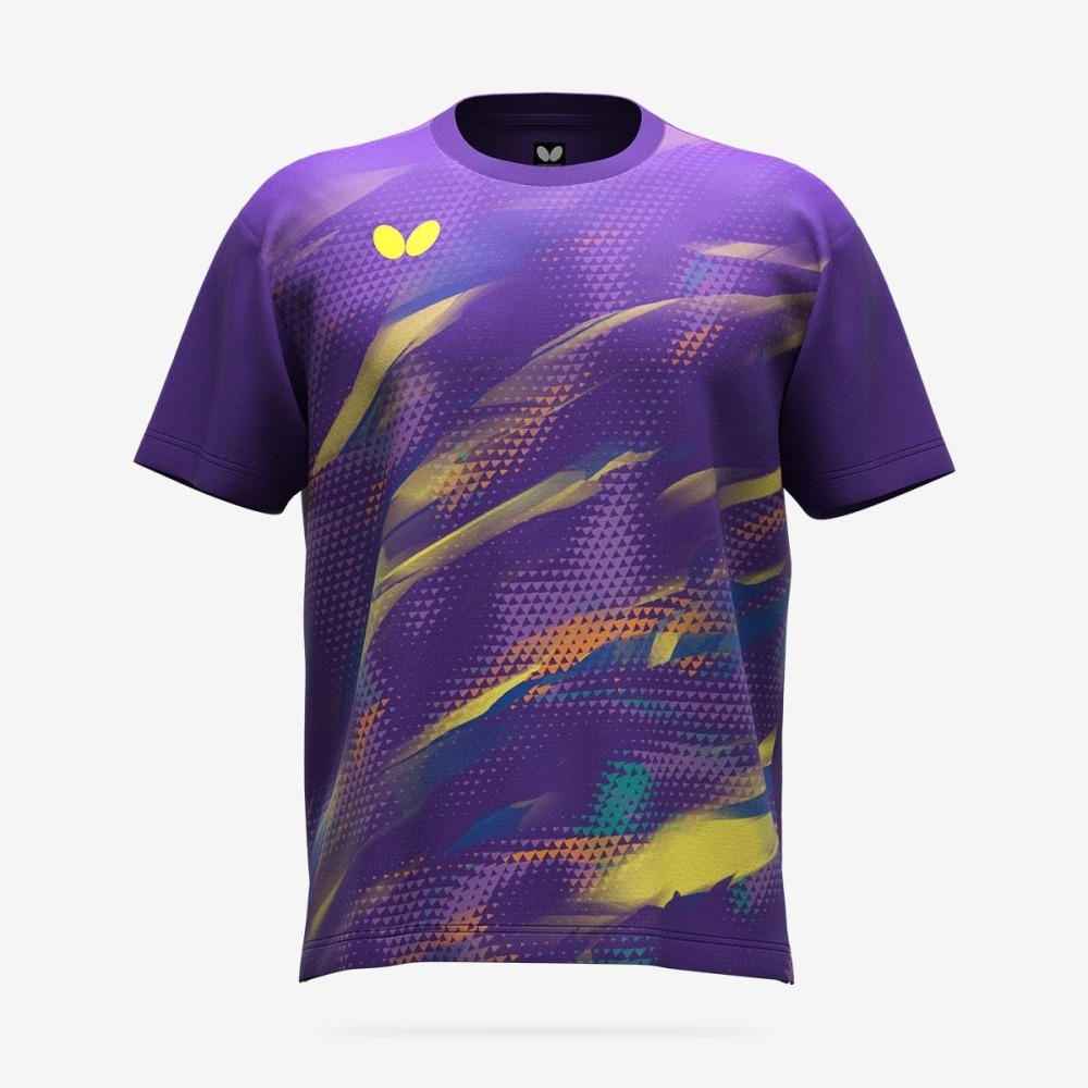 『簡單桌球』現貨 Butterfly 🔥十月新品🔥 日本製 ADROSS  訓練服 2025秋冬款-細節圖2