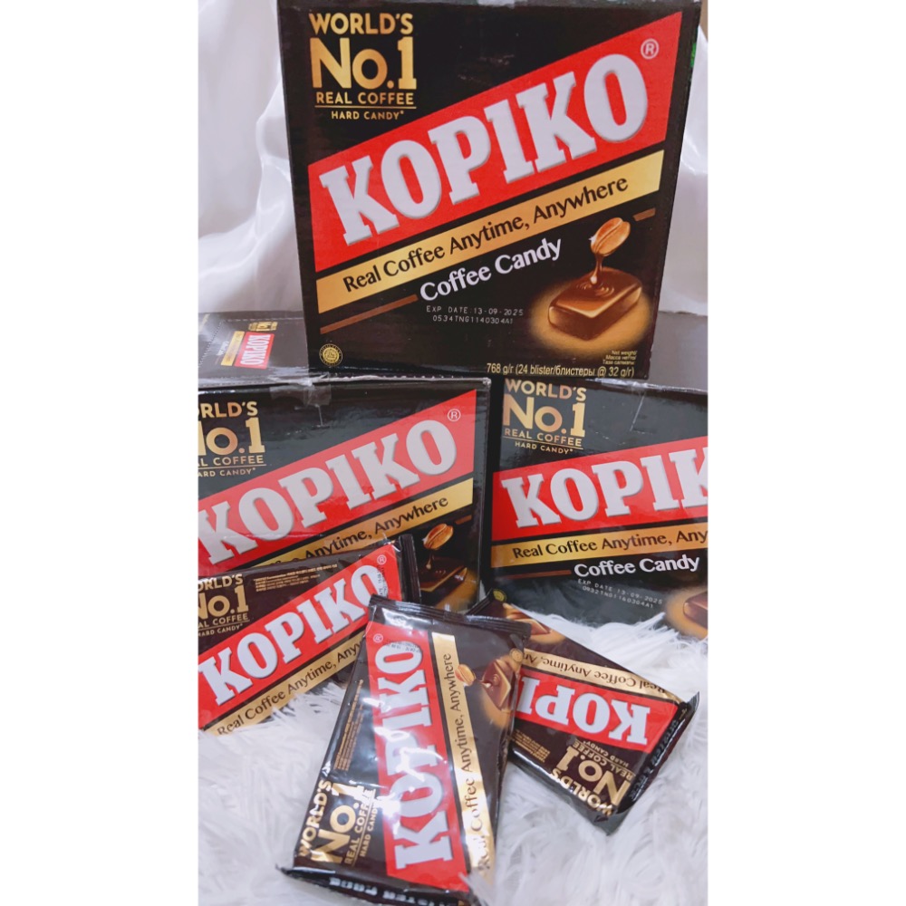 現貨韓國uu🇰🇷代購 KOPIKO 韓國咖啡糖 韓劇淚之女王必吃咖啡糖膠囊式隨身包裝 一包八顆-細節圖2
