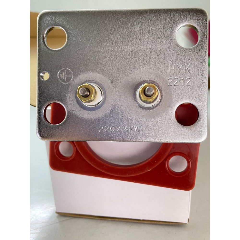 ☆水電材料王☆  和成型 電熱管 電熱水器  防空燒  鍵順 三菱 鑫司 櫻花 2接點 長方型-細節圖2