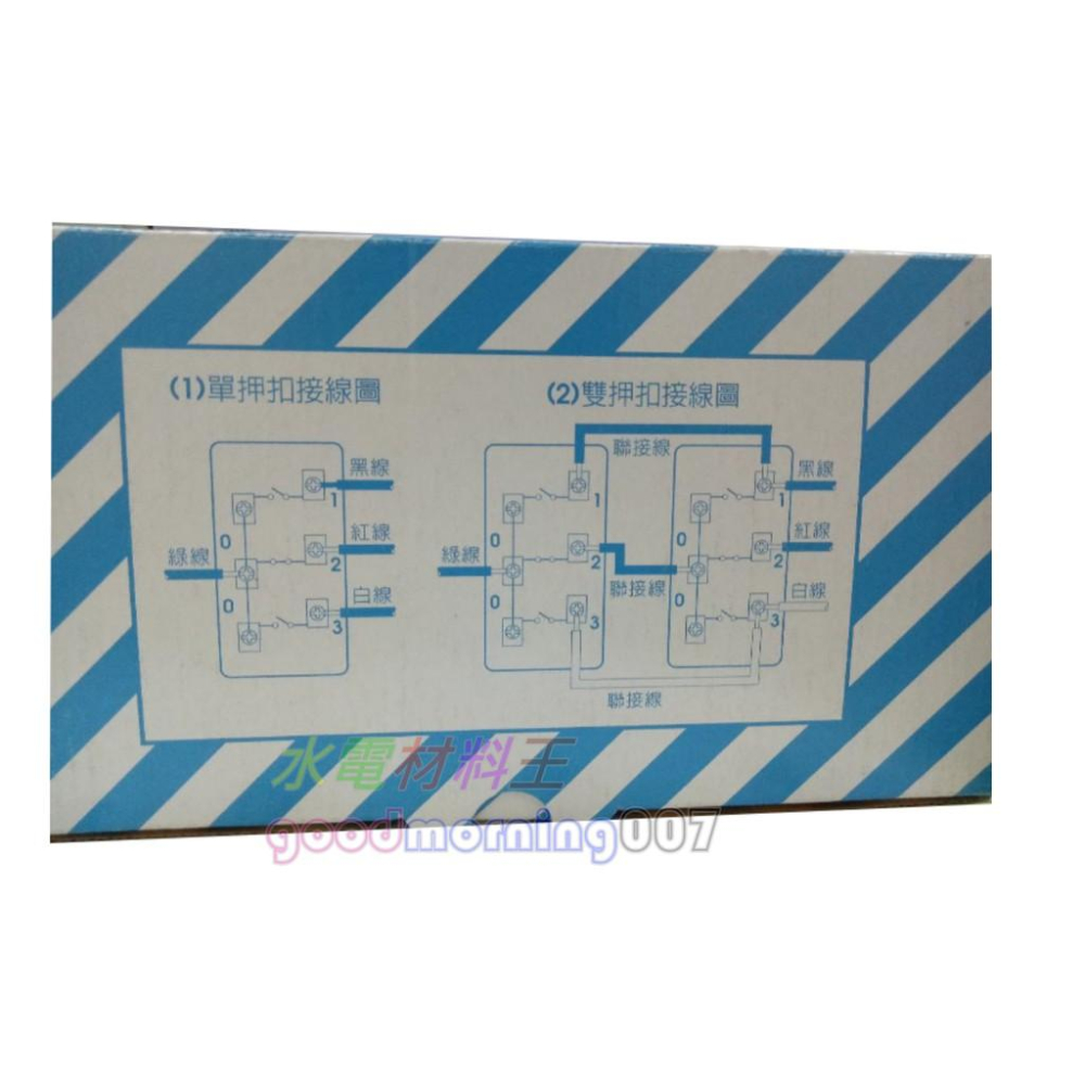 ☆水電材料王☆ ERE-7669 輕觸-電捲門開關 不銹鋼蓋板 (埋入型)-細節圖4