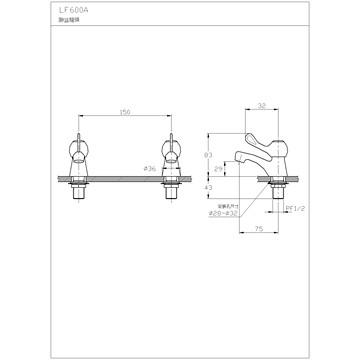 ☆水電材料王☆ HCG 和成 龍頭臉盆龍頭 LF600A 原廠公司貨 原廠保固-細節圖2