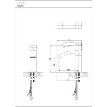 ☆水電材料王☆ HCG 和成 臉盆檯面上洗臉盆 L4620SAdb-3162E 原廠公司貨 原廠保固-細節圖3