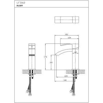 ☆水電材料王☆~ 臉盆洗臉盆(增安全) LF161SLAdbR-3162E-細節圖3