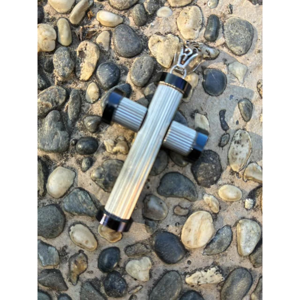 316L鈦鋼十字架墜子立體項鍊-細節圖2