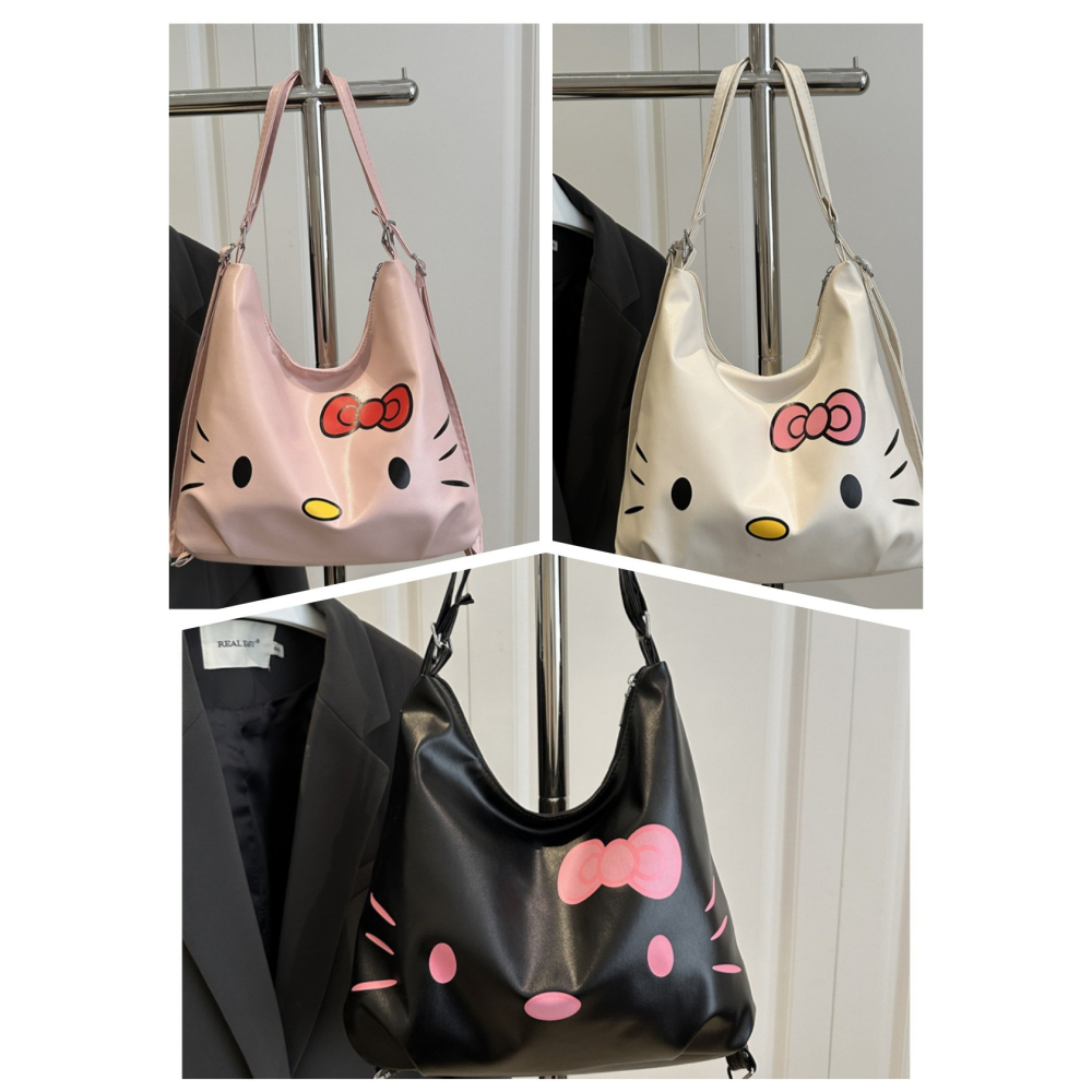 Hello Kitty凱蒂貓托特包背包手提包肩包三種方式包-細節圖9