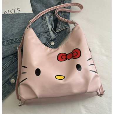 Hello Kitty凱蒂貓托特包背包手提包肩包三種方式包-規格圖11